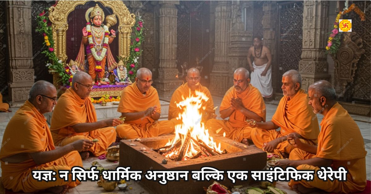 यज्ञ: न सिर्फ धार्मिक अनुष्ठान बल्कि एक साइंटिफिक थेरेपी